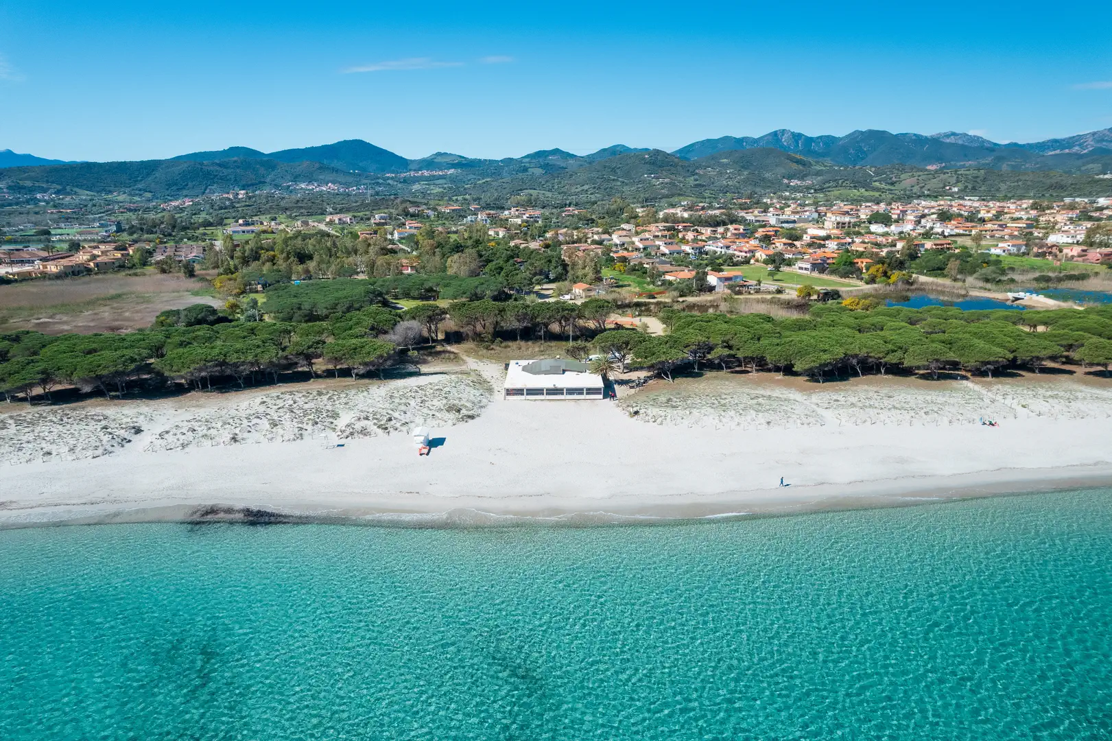 Vista mare aerea